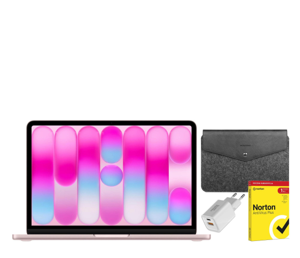 Apple MacBook Neo A18 Pro/8GB/256/Mac OS Subtelny róż - 1518475 - zdjęcie
